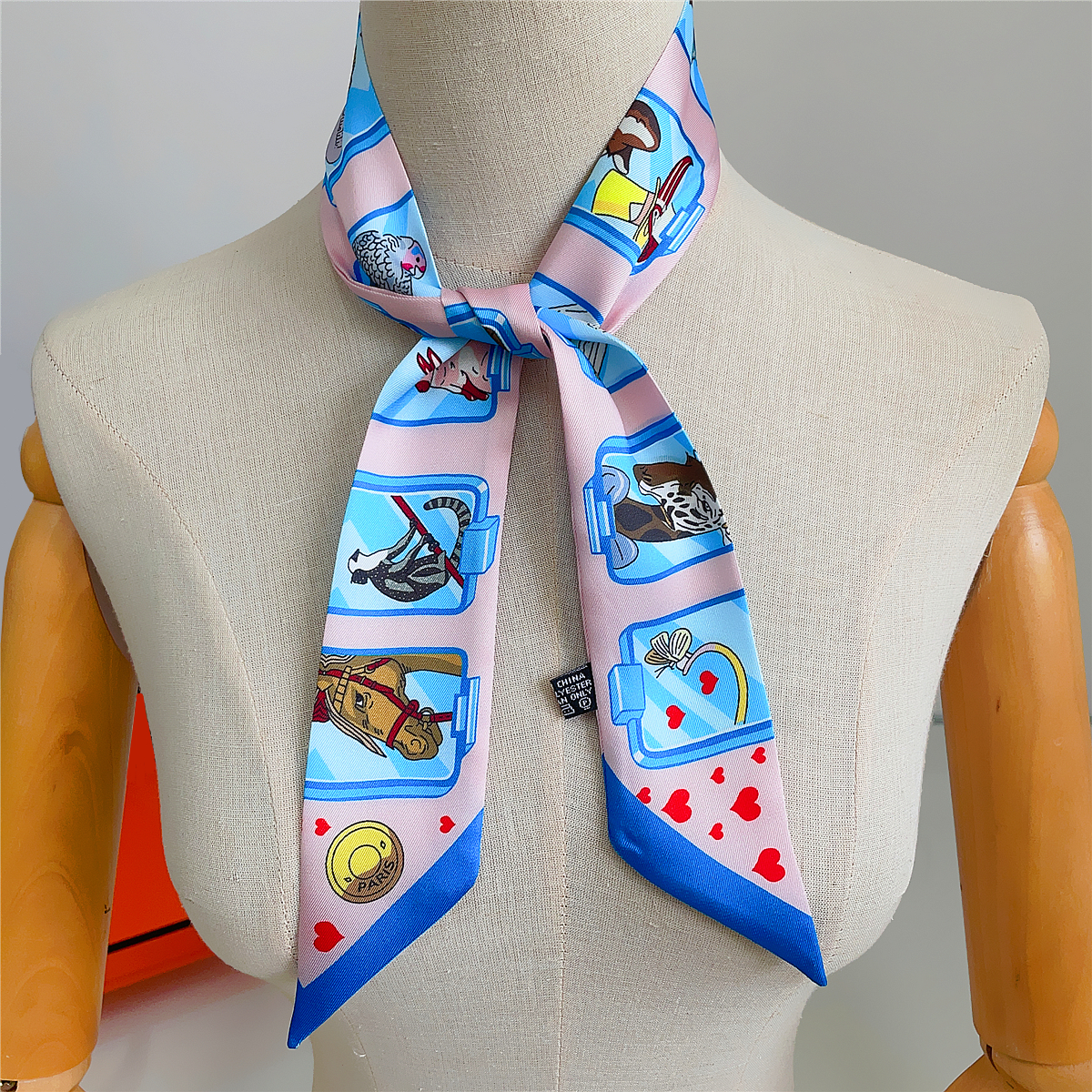 Brand Design Twill 100% Silk S - Scarf Silk Neck review and price