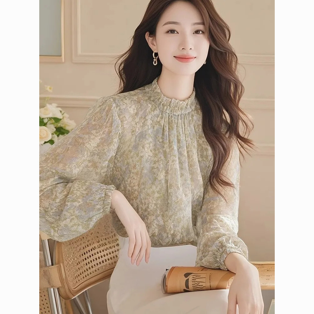 Long Sleeve Shirts Women Satin - Women'S Formal Wear Blouse review and price