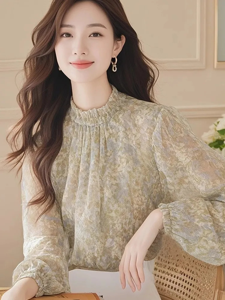 Long Sleeve Shirts Women Satin - Women'S Formal Wear Blouse review and price