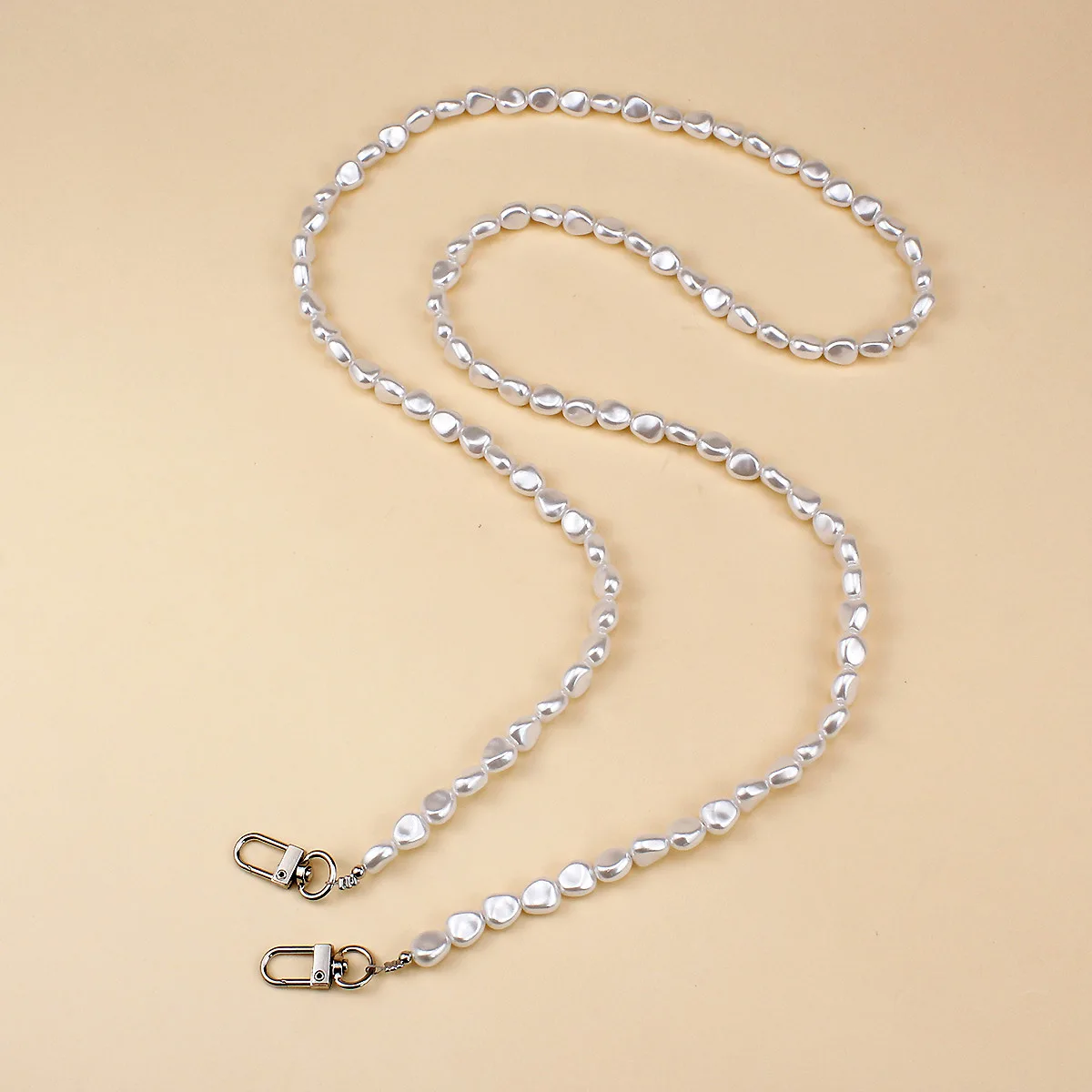 Mobile Phone Lanyard Luxury Pe - Pearl Necklace Set review and price