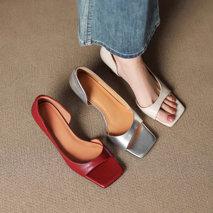 Women's Elegant Open Toes Squa - Women'S Work Fashion review and price