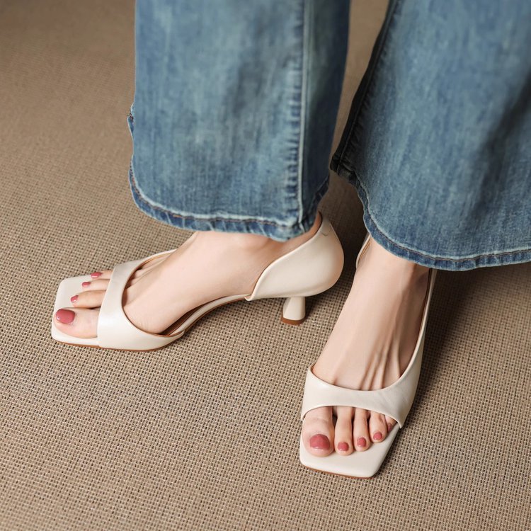 Women's Elegant Open Toes Squa - Women'S Work Fashion review and price