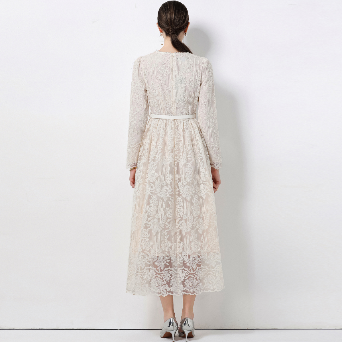 Elegant High Waist Long Sleeve - Women Formal Wear Belt review and price