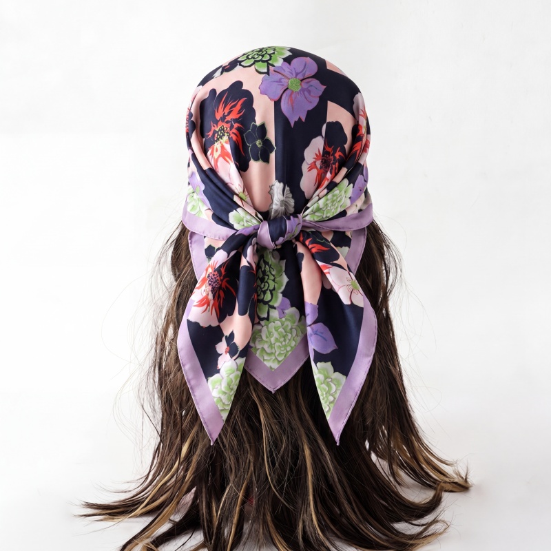 Print Silk Scarf Fashion Turba - Scarf Silk Neck review and price