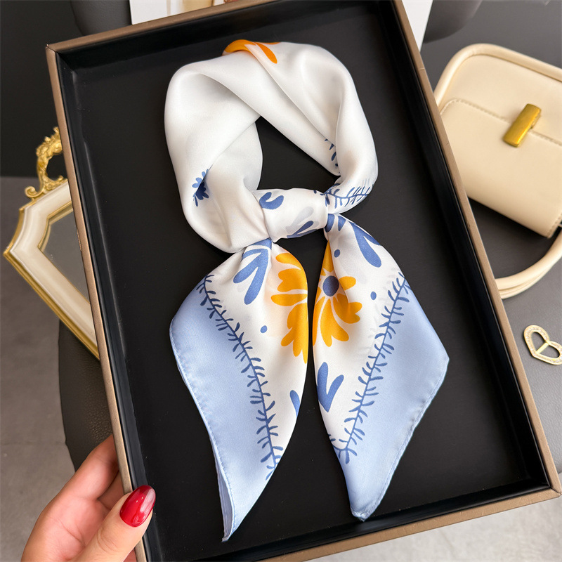 1Pc new printed fashion silk s - Scarf Silk Neck review and price