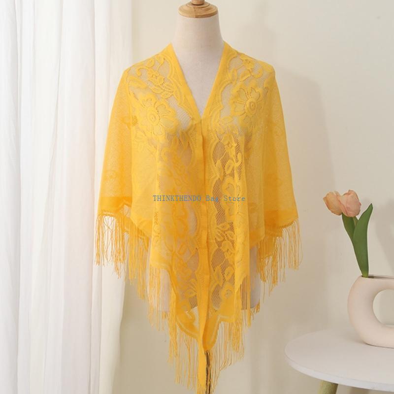 340D Lace Fringed Cover Up Hol - Women Formal Wear For Summer review and price