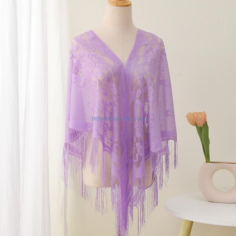 340D Lace Fringed Cover Up Hol - Women Formal Wear For Summer review and price