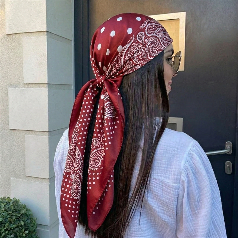 90cm Luxury Brand 2026 Dot Pri - Scarf Silk Neck review and price