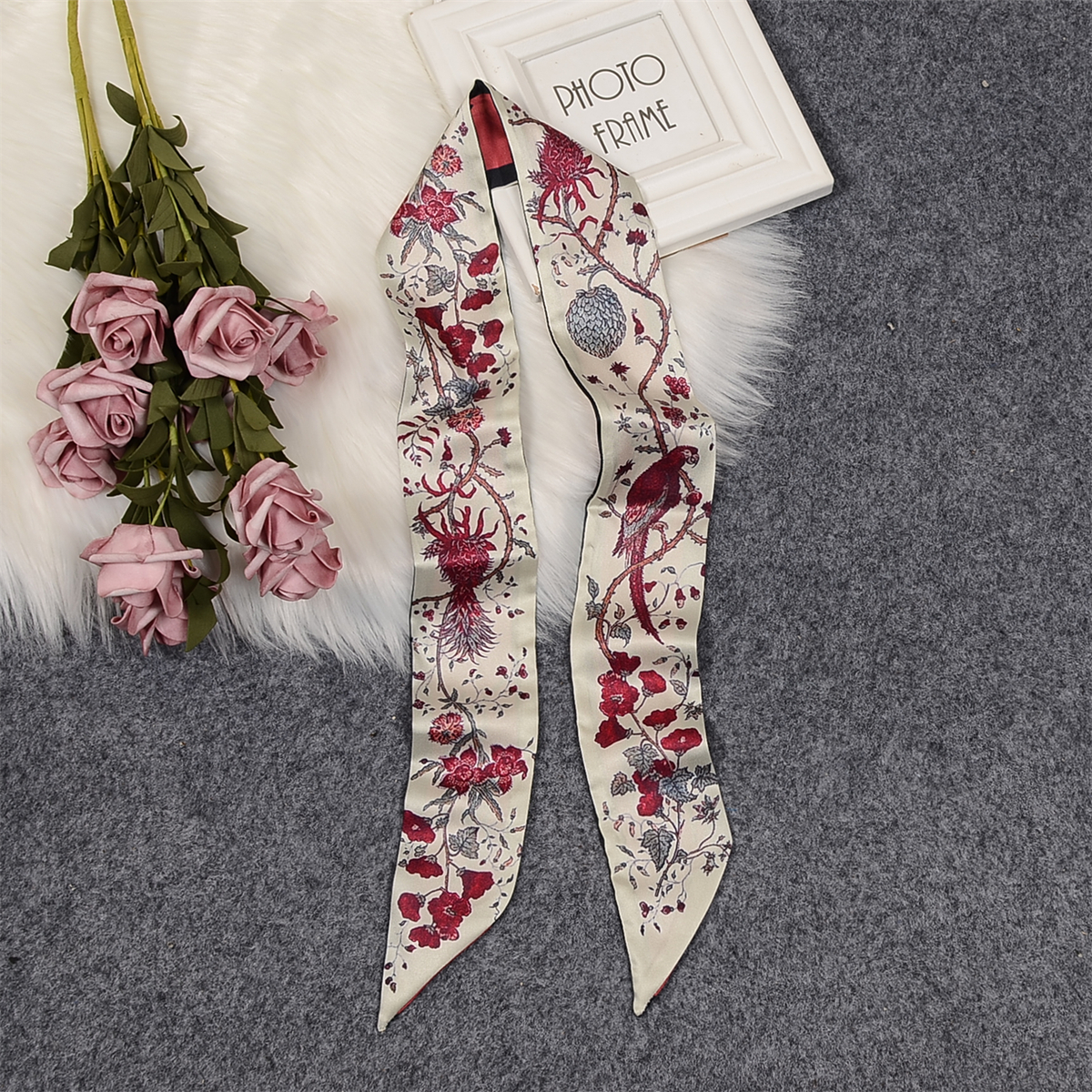 Flower Room Parrot Brand Scarf - Scarf Silk Neck review and price