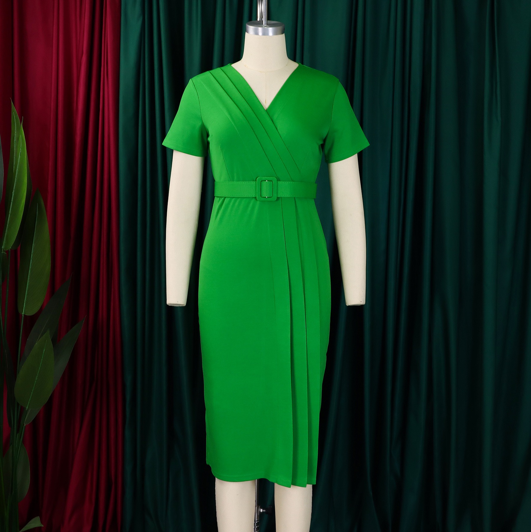 Elegant Office Dresses for Wom - Women Formal Wear Belt review and price
