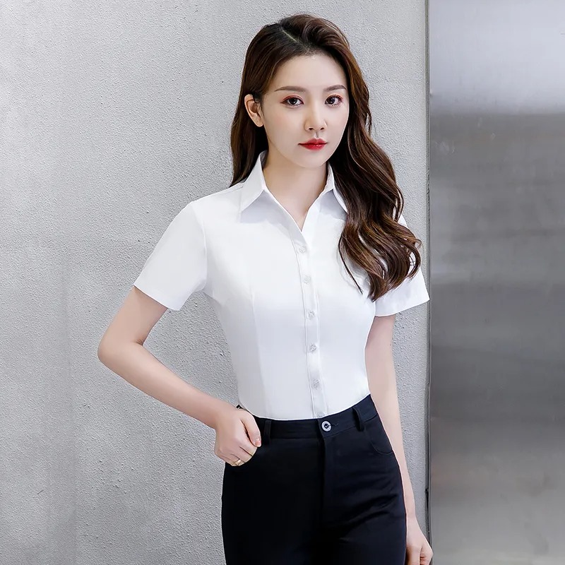 Women's Formal Short Sleeve Bu - Women'S Formal Wear Blouse review and price